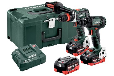 Zestaw Combo - klasa 18 V Metabo Combo 2.1.17 18 V BL 3x LiHD BS+SSW+MetaLoc