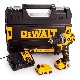 Akumulatorowa wiertarko-wkrtarka DeWalt DCD701D2 BRUSHLESS - 2 akumulatory 12V/2.0Ah