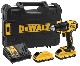 Akumulatorowa wiertarko-wkrtarka udarowa DeWalt DCD709L2T BRUSHLESS - 2 akumulatory 18V/3.0Ah