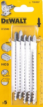 Brzeszczot DeWalt Do drewna 116x87mm 2.5 HCS T - 5 szt.