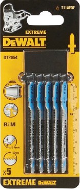 Brzeszczot DeWalt Do metalu 82x55mm 1.5 BiM T - 5 szt.