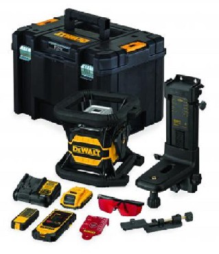 Laser obrotowy DeWalt DCE080D1RS Bluetooth - akumulator 18V/2Ah