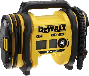 Kompresor samochodowy DeWalt DCC018N 18V/230V zasilacz samochodowy 12V