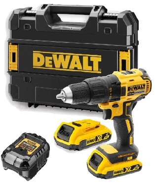 Akumulatorowa wiertarko-wkrtarka DeWalt DCD777D2T BRUSHLESS - 2 akumulatory 18V/2.0Ah
