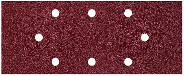 Papiery cierne Wolfcraft 93x230 mm - gr. 40/80/120 - 15 szt.
