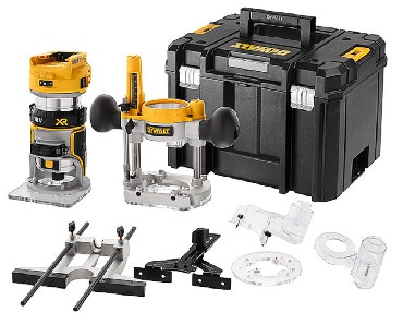 Akumulatorowa frezarka grnowrzecionowa DeWalt DCW604NT BRUSHLESS 18V + walizka (bez akumulatora i adowarki)