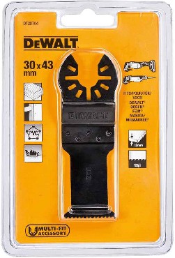 Osprzt do narzdzia wielofunkcyjnego DeWalt Brzeszczot 30x43 mm - Drewno/G-K/PVC