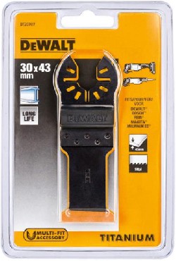 Osprzt do narzdzia wielofunkcyjnego DeWalt Brzeszczot 30x43 - do metalu