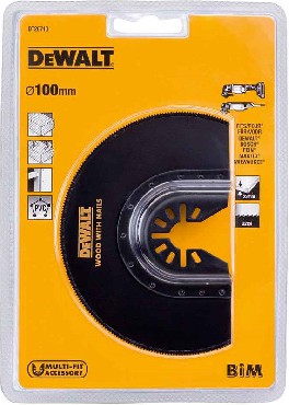 Osprzt do narzdzia wielofunkcyjnego DeWalt Brzeszczot dokadny 100 mm - Drewno/Gwodzie/G-K/PVC