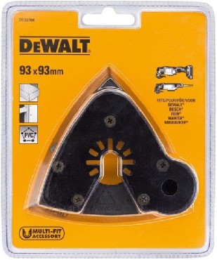 Osprzt do narzdzia wielofunkcyjnego DeWalt Stopa Delta 93 mm - Drewno/G-K/PVC