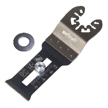 Osprzt do narzdzia wielofunkcyjnego Wolfcraft Brzeszczot HCS 28 mm z ogranicznikiem gbokoci