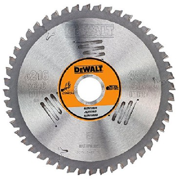 Pia tarczowa DeWalt Tarcza do aluminium 216x30mm 48T