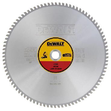 Pia tarczowa DeWalt Tarcza do stali 355x25.4mm 90T