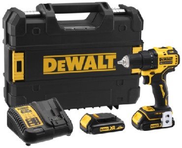 Akumulatorowa wiertarko-wkrtarka DeWalt DCD708S2T BRUSHLESS - 2 akumulatory 18V/1.5Ah