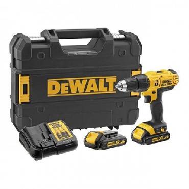 Akumulatorowa wiertarko-wkrtarka udarowa DeWalt DCD776S2T - 2 akumulatory 18V/1.5Ah