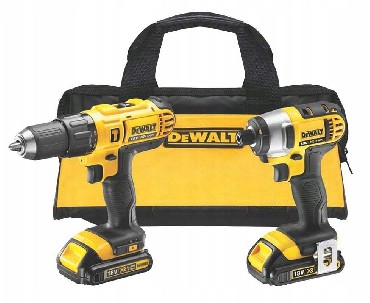 Zestaw narzdzi akumulatorowych DeWalt DCZ298C2 - 2 akumulatory 18V/1.3Ah