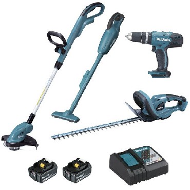 ZESTAW 18V Makita DLX4093 - 2 akumulatory 18V/3.0Ah