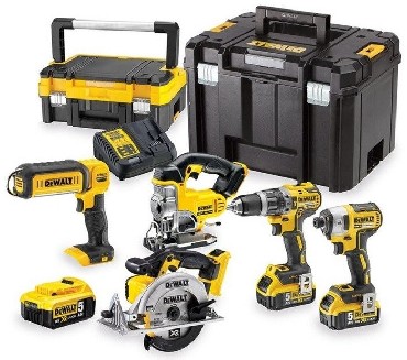 ZESTAW 18V DeWalt DCK551P3T - 3 akumulatory 18V/5.0Ah
