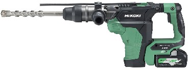 Akumulatorowa moto-wiertarka HiKOKI (dawniej Hitachi) DH36DMA WAZ BRUSHLESS - 2 akumulatory MultiVolt 18-36V/8.0-4.0Ah + walizka