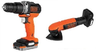 Zestaw USB Black&Decker BDCK121S1S USB