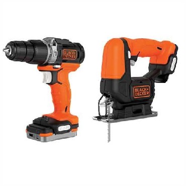 Zestaw USB Black&Decker BDCK122S1S USB