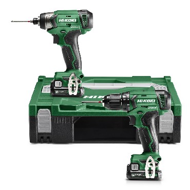 ZESTAW 12V HiKOKI (dawniej Hitachi) KC12DA WAZ - 2 akumulatory 12V/2.5Ah + walizka HSC