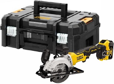 Akumulatorowa pilarka tarczowa rczna DeWalt DCS571P2 BRUSHLESS - 2 akumulatory 18V/5.0Ah