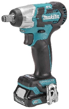 Akumulatorowy klucz udarowy Makita TW161DSAE BRUSHLESS - 2 akumulatory 12Vmax/2.0Ah