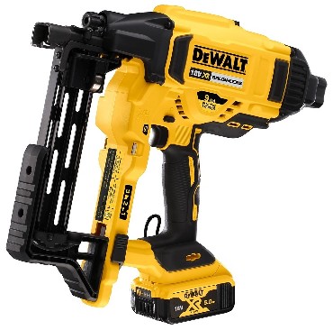 Akumulatorowy zszywacz do ogrodze DeWalt DCFS950P2 BRUSHLESS - 2 akumulatory 18V/5.0Ah