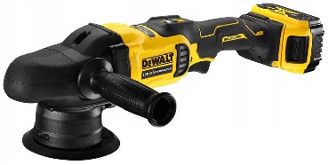 Akumulatorowa polerka rotacyjno-mimorodowa DeWalt DCM848P2 BRUSHLESS - 2 akumulatory 18V/5.0Ah