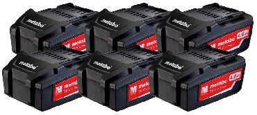 Akumulator Metabo 6 akumulatorw Li-Power 18V/4.0Ah