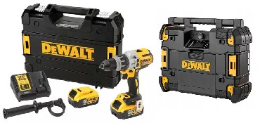 Akumulatorowa wiertarko-wkrtarka udarowa DeWalt DCD996P2R BRUSHLESS XR - 2 akumulatory 18V/5.0Ah
