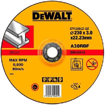 Tarcza cierna DeWalt 230x3.0x22.23 METAL