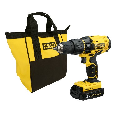 Akumulatorowa wiertarko-wkrtarka udarowa Stanley FatMax FMC626C2S - 2 akumulatory 18V/1.3Ah