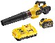 Akumulatorowa dmuchawa do lici DeWalt DCMBA572X1 BRUSHLESS FLEXVOLT - 1 akumulator FLEXVOLT 18-54V/9.0-3.0Ah