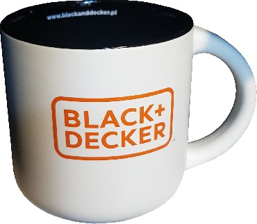 Kubek Black&Decker Kubek z logiem BLACK+DECKER