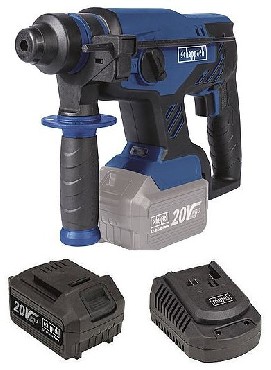 Akumulatorowa moto-wiertarka Scheppach BCRH170-20ProS BRUSHLESS - 1 akumulator 20V/5.0Ah
