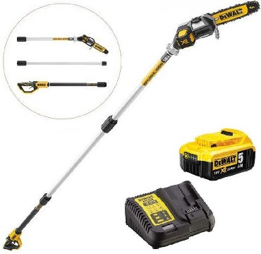 Pia acuchowa akumulatorowa DeWalt DCMPS567P1 BRUSHLESS - akumulator 18V/5.0Ah