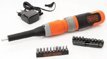 Wkrtak akumulatorowy Black&Decker BCF603C - akumulator 3.6V/1.5Ah + 20 akcesoriw