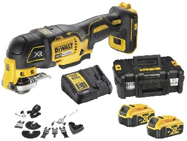 Akumulatorowe narzdzie wielofunkcyjne DeWalt DCS356P2 BRUSHLESS - 2 akumulatory 18V/5.0Ah