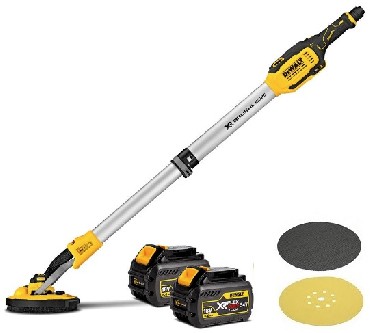 Akumulatorowa szlifierka do gipsu DeWalt DCE800T2 BRUSHLESS - 2 akumulatory FLEXVOLT 18-54V/6.0-2.0Ah