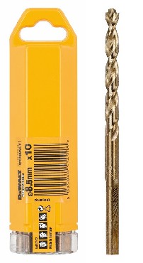 Zestaw wierte do metalu DeWalt HSS E COBALT 8.5 mm - 10 szt.