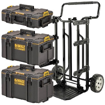 Skrzynia na kkach DeWalt Tough System 2.0 zestaw mobilny 4w1