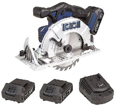 Akumulatorowa pilarka tarczowa rczna Scheppach CCS165-20ProS 165 mm - 2 akumulatory 20V/2.0Ah