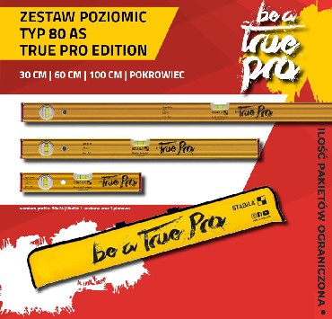 Poziomica Stabila Zestaw 80AS TruePro Edition