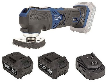 Akumulatorowe urzdzenie wielofunkcyjne Scheppach CMT200-20ProS - 2 akumulatory 20V/4.0Ah