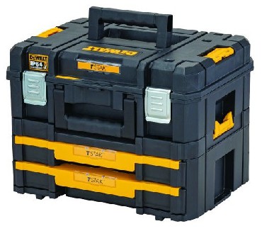 Skrzynka narzdziowa DeWalt Zestaw combo TSTAK (DWST83345-1 + DWST1-70706)