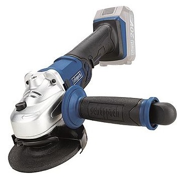 Akumulatorowa szlifierka kątowa Scheppach BCAG125-20ProS BRUSHLESS 20V 125 mm