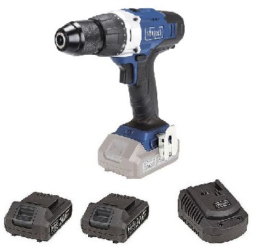 Akumulatorowa wiertarko-wkrtarka Scheppach CDD45-20ProS - 2 akumulatory 20V/3.0Ah