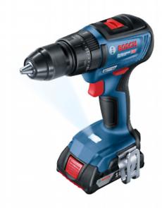Akumulatorowa wiertarko-wkrętarka udarowa Bosch GSB 18V-50 BRUSHLESS - 2 akumulatory 18V/5.0Ah